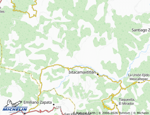 Mapa MICHELIN Santa María Sotoltepec - ViaMichelin