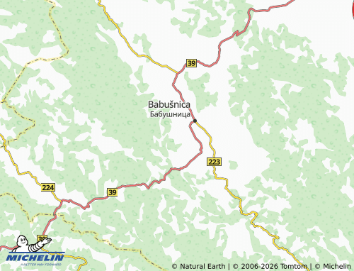 Mapa MICHELIN Suračevo - ViaMichelin