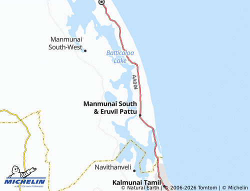 Mappa MICHELIN Palugaamam I - ViaMichelin