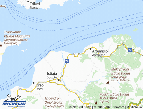 Carte MICHELIN Kefales - ViaMichelin