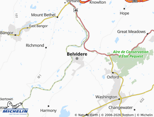 Mappa MICHELIN Belvidere - ViaMichelin