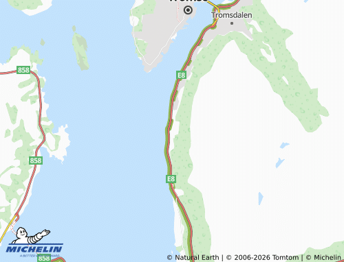 Carte MICHELIN Solligården - ViaMichelin