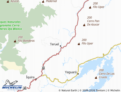 Carte MICHELIN Teruel - ViaMichelin