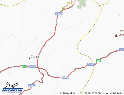 MICHELIN Sazak map - ViaMichelin