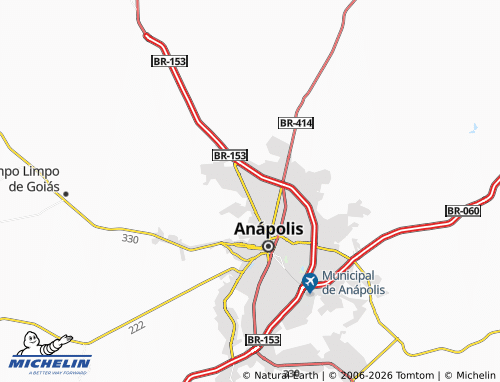 Mapa MICHELIN Vila Jaiara Setor Sul - ViaMichelin