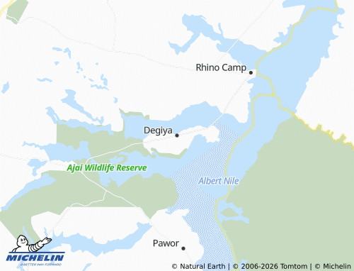 Mappa MICHELIN Degiya - ViaMichelin