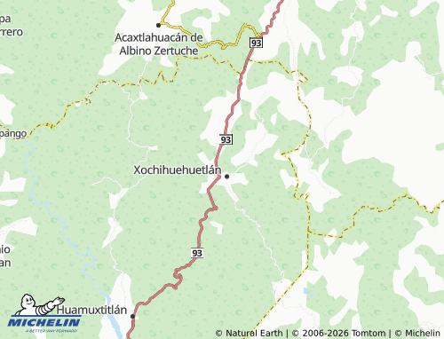 Mapa MICHELIN Tenampolan - ViaMichelin