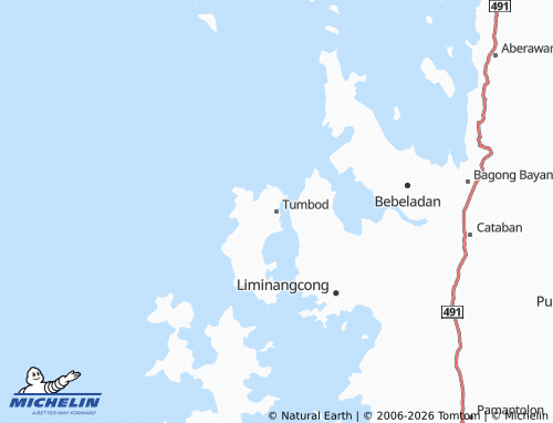 Mappa MICHELIN Tumbod - ViaMichelin