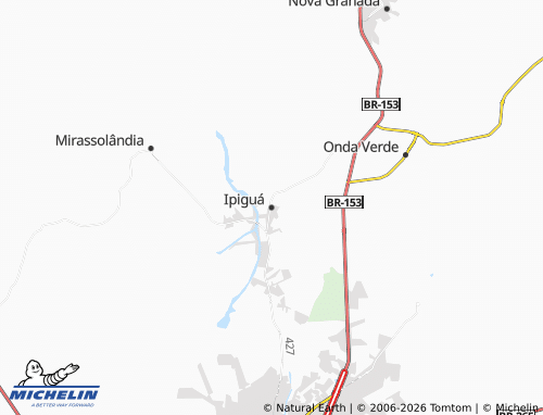 Mappa MICHELIN Ipiguá - ViaMichelin