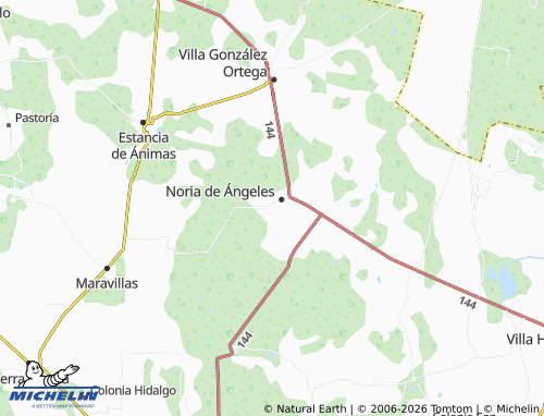 Mappa MICHELIN Siglo XXI - ViaMichelin