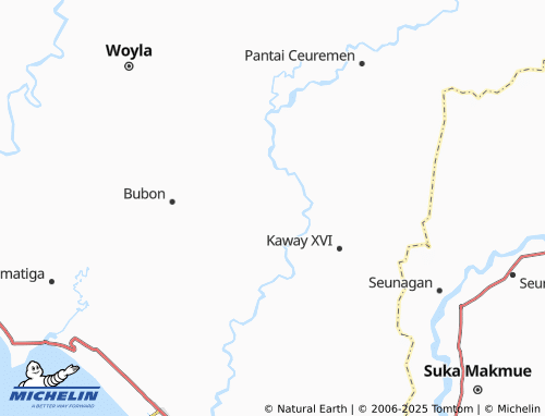 MICHELIN Pucok Pungkie map - ViaMichelin