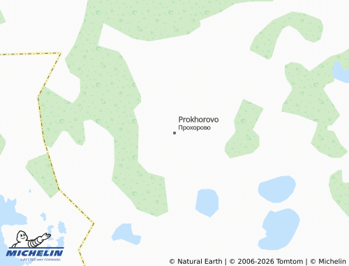MICHELIN-Landkarte Prokhorovo - ViaMichelin