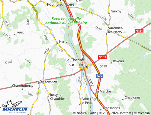 MICHELIN Passy map - ViaMichelin