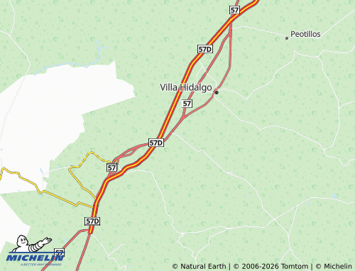 Mappa MICHELIN Tanquito de San Francisco - ViaMichelin