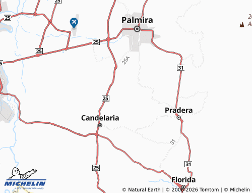 Mappa MICHELIN Madre Vieja - ViaMichelin