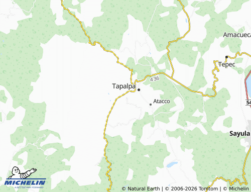 Mapa MICHELIN Las Tejerías - ViaMichelin