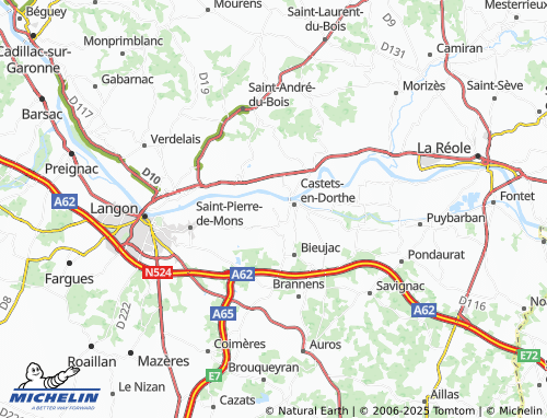 Mapa MICHELIN Saint-Loubert - ViaMichelin