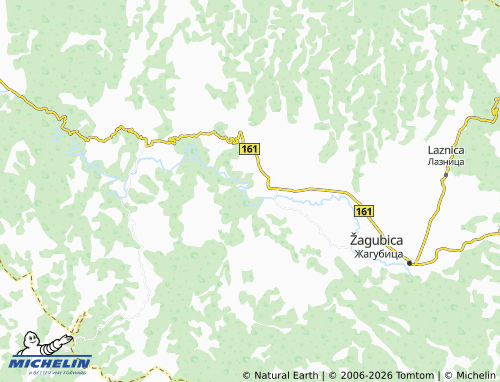 Carte MICHELIN Ribare - ViaMichelin