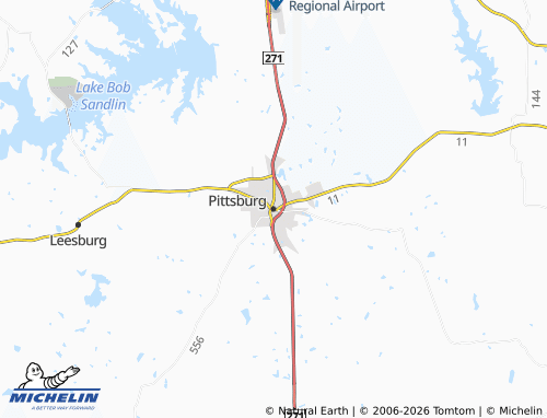 Mapa MICHELIN Pittsburg - ViaMichelin