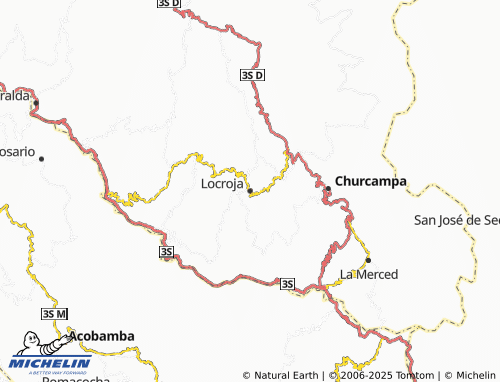 MICHELIN-Landkarte Locroja - ViaMichelin
