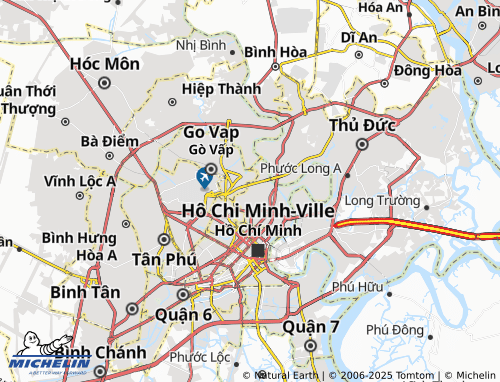 MICHELIN Phường 11 map - ViaMichelin