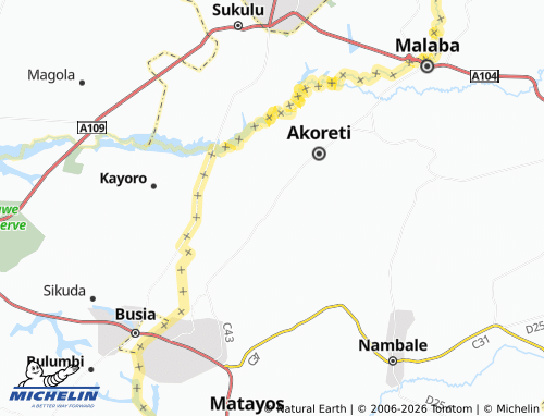 Mappa MICHELIN Asinge - ViaMichelin