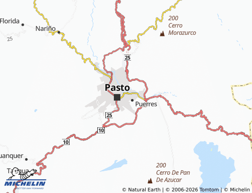 MICHELIN Bernal map - ViaMichelin
