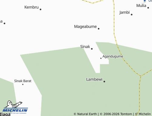 Mapa MICHELIN Pasir Putih - ViaMichelin