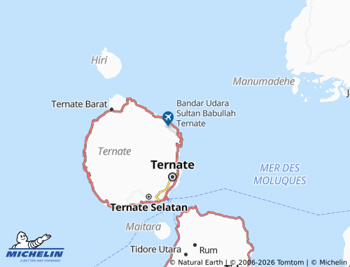 MICHELIN Tafure map - ViaMichelin