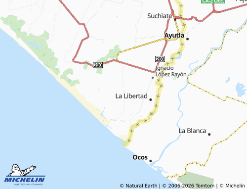 Mappa MICHELIN Nuevo Cuauhtémoc - ViaMichelin