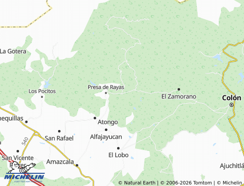 Mapa MICHELIN El Saucillo - ViaMichelin