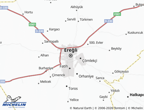 MICHELIN Eti map - ViaMichelin
