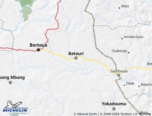 MICHELIN Kadeï map - ViaMichelin