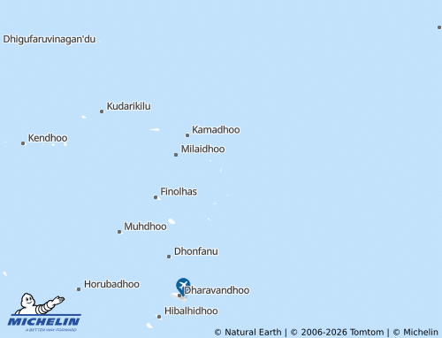 Mappa MICHELIN Fonimagoodhoo - ViaMichelin