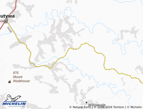 MICHELIN-Landkarte Mgagasi - ViaMichelin