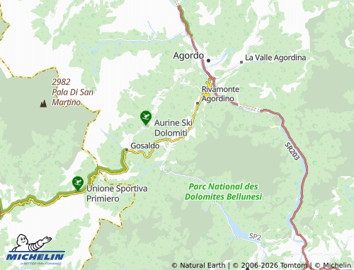 MICHELIN Renon map - ViaMichelin