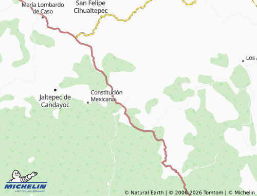 MICHELIN Felipe Ángeles map - ViaMichelin