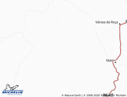 Mapa MICHELIN Angico - ViaMichelin