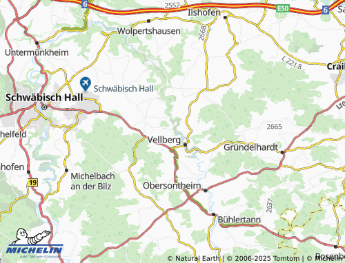 MICHELIN Buch map - ViaMichelin