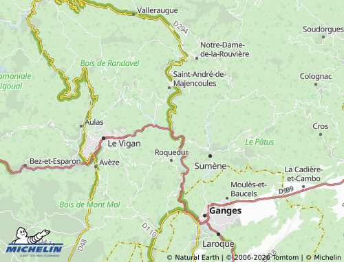 MICHELIN Le Sigal map - ViaMichelin