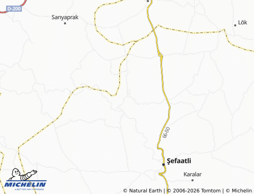 Mappa MICHELIN Cıcıklar - ViaMichelin