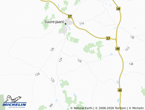 MICHELIN Munsi map - ViaMichelin