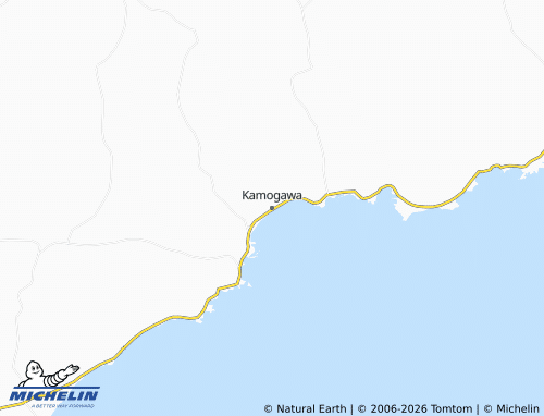 MICHELIN Kamogawa map - ViaMichelin