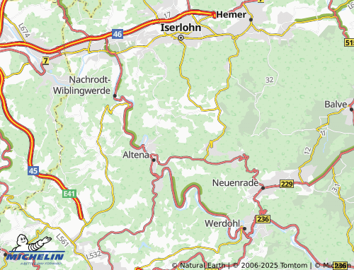MICHELIN-Landkarte Hegenscheid - ViaMichelin