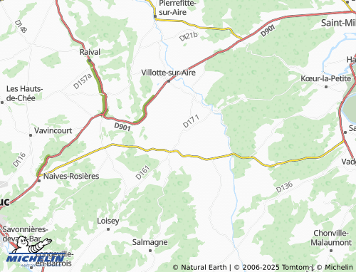 Mapa MICHELIN Levoncourt - ViaMichelin