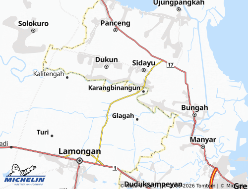 Carte MICHELIN Sambopinggir - ViaMichelin