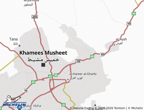 MICHELIN-Landkarte al-Talaya - ViaMichelin