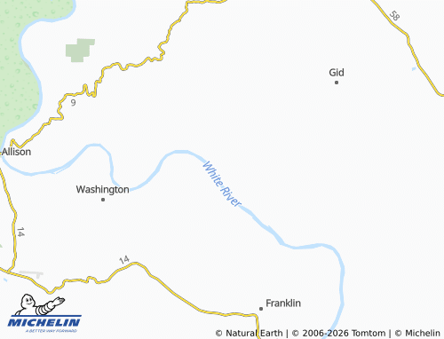 Mappa MICHELIN Guion - ViaMichelin