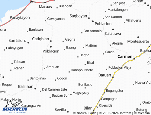 MICHELIN Cambailan map - ViaMichelin