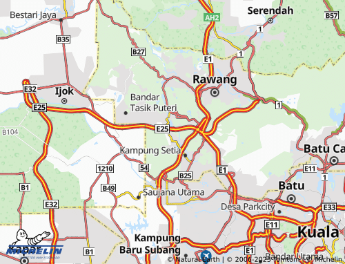 MICHELIN Kundang Lakes Country Club map - ViaMichelin